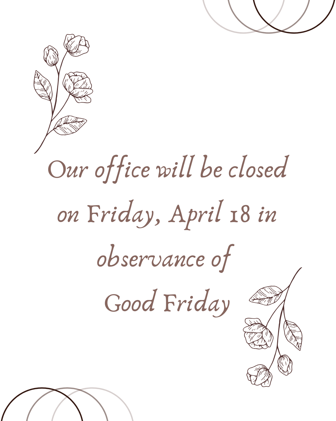 We Are Closed